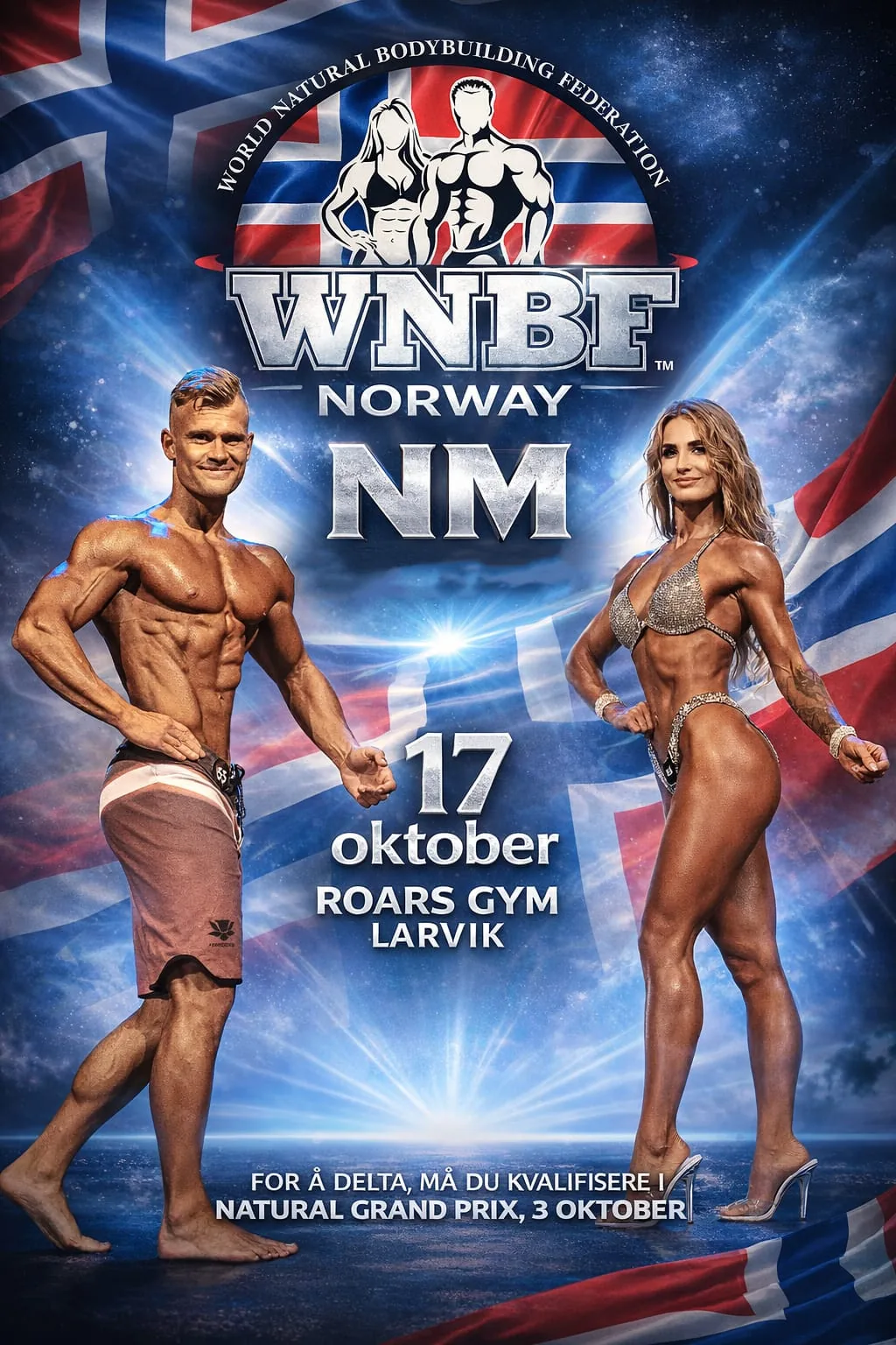 Plakat for NM Natural bodybuilding